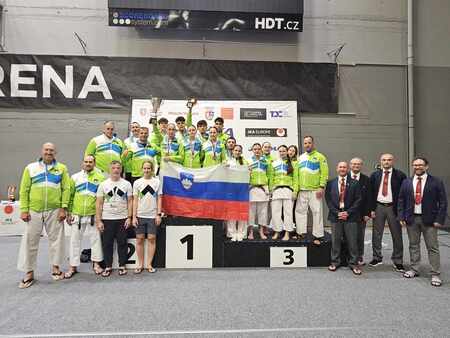 Zadovojni ob osvojenih kolajnah